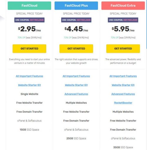FastComet 2020年黑五优惠,主机仅2.5折,免费送域名转移一年